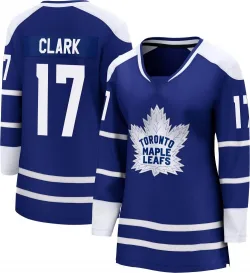 Women's Wendel Clark Toronto Maple Leafs Special Edition 2.0 Jersey - Royal Breakaway