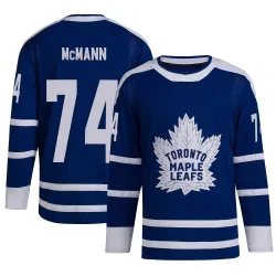 Youth Bobby McMann Toronto Maple Leafs Reverse Retro 2.0 Jersey - Royal Authentic