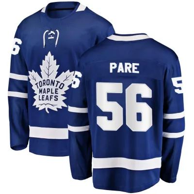 Youth Cedric Pare Toronto Maple Leafs Home Jersey - Blue Breakaway