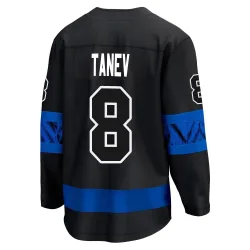 Youth Chris Tanev Toronto Maple Leafs Alternate Premier Jersey - Black Breakaway