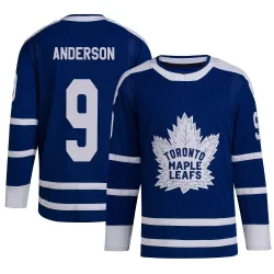 Youth Glenn Anderson Toronto Maple Leafs Reverse Retro 2.0 Jersey - Royal Authentic