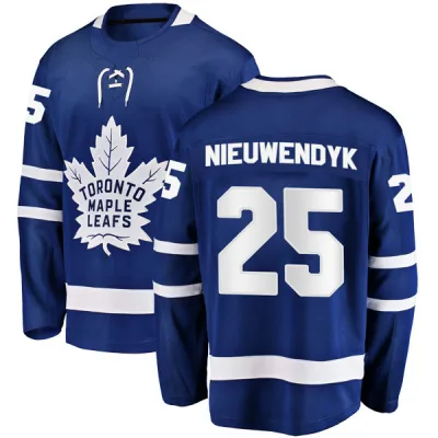 Youth Joe Nieuwendyk Toronto Maple Leafs Home Jersey - Blue Breakaway