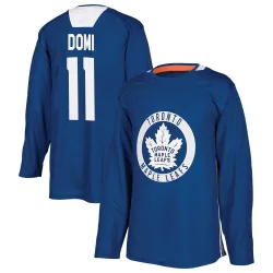 Youth Max Domi Toronto Maple Leafs Practice Jersey - Royal Authentic