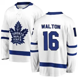 Youth Mike Walton Toronto Maple Leafs Away Jersey - White Breakaway