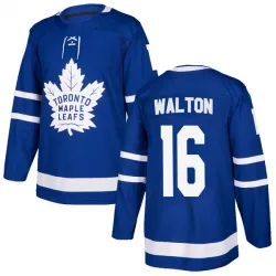 Youth Mike Walton Toronto Maple Leafs Home Jersey - Blue Authentic