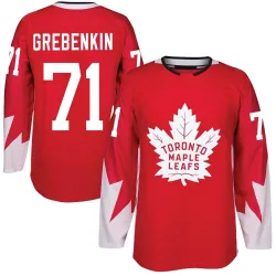 Youth Nikita Grebenkin Toronto Maple Leafs Alternate Jersey - Red Authentic