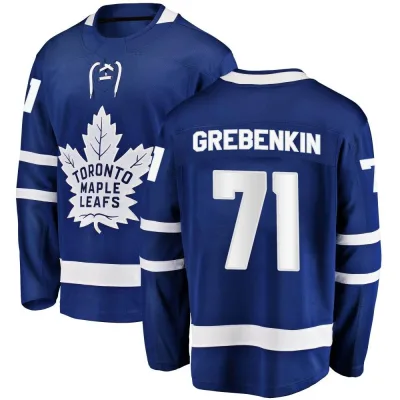 Youth Nikita Grebenkin Toronto Maple Leafs Home Jersey - Blue Breakaway