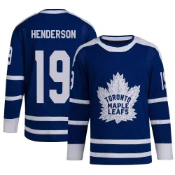 Youth Paul Henderson Toronto Maple Leafs Reverse Retro 2.0 Jersey - Royal Authentic