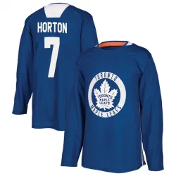 Youth Tim Horton Toronto Maple Leafs Practice Jersey - Royal Authentic