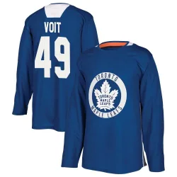 Youth Ty Voit Toronto Maple Leafs Practice Jersey - Royal Authentic